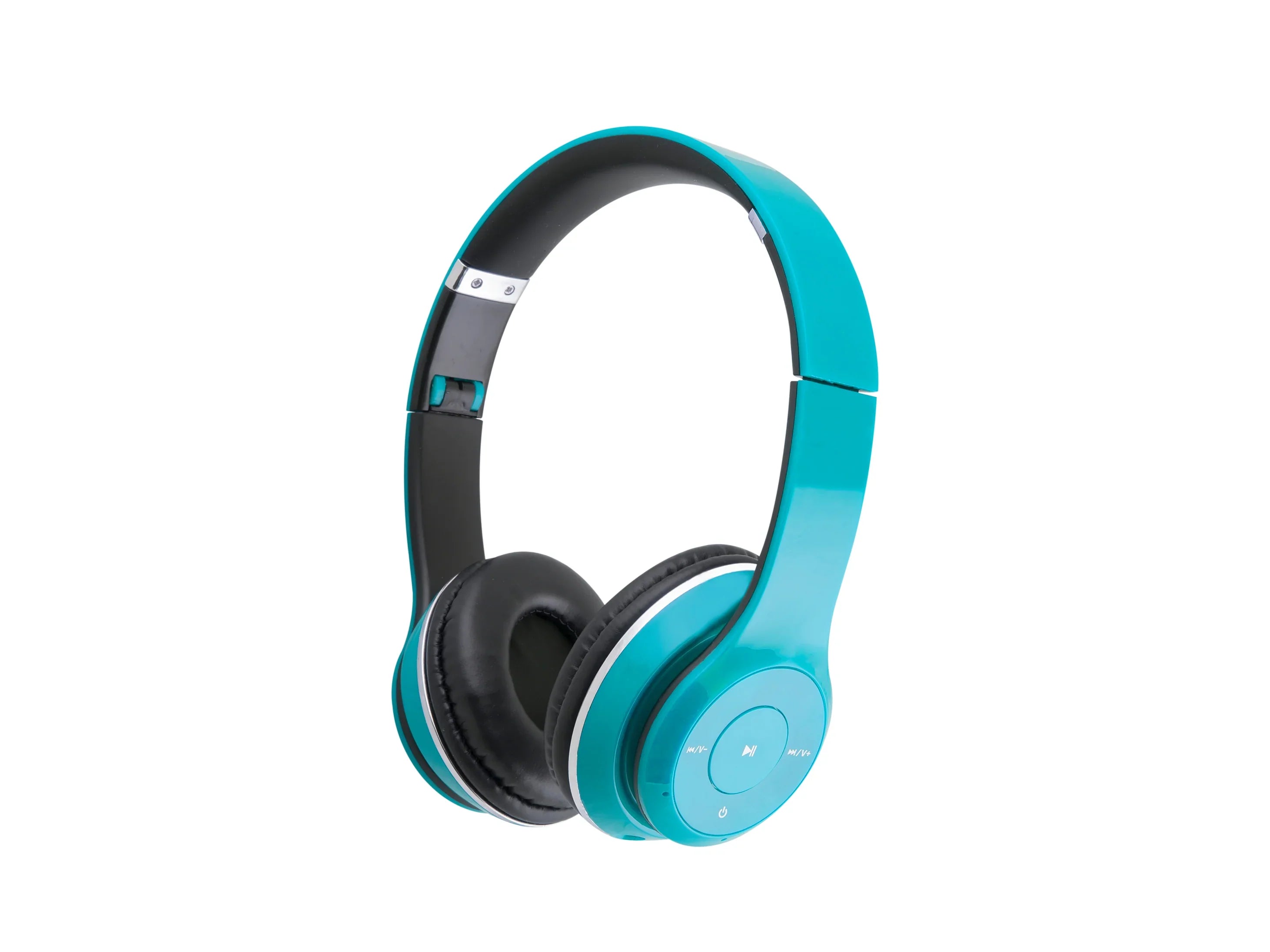 Yellow Bluetooth headphones